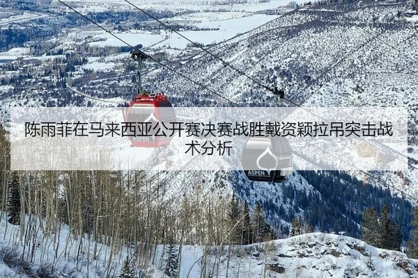 陈雨菲在马来西亚公开赛决赛战胜戴资颖拉吊突击战术分析